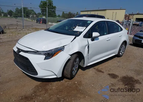 2025 Toyota Corolla Le from USA, damaged, VIN 5YFB4MDEXSP293750